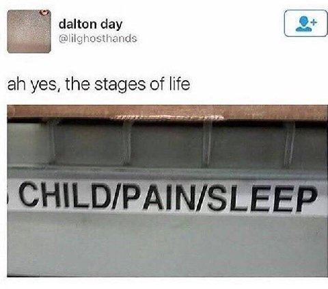 dalton day @lilghosthands yes, the stages of life
