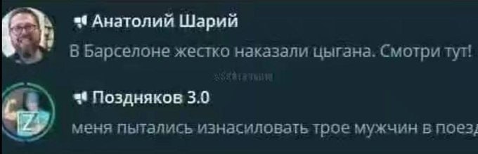 Анатолий Шарий В Барселоне жестко наказали цыгана. Смотри тут! Поздняков 3.0 меня пытались изнасиловать трое мужчин в Noes)