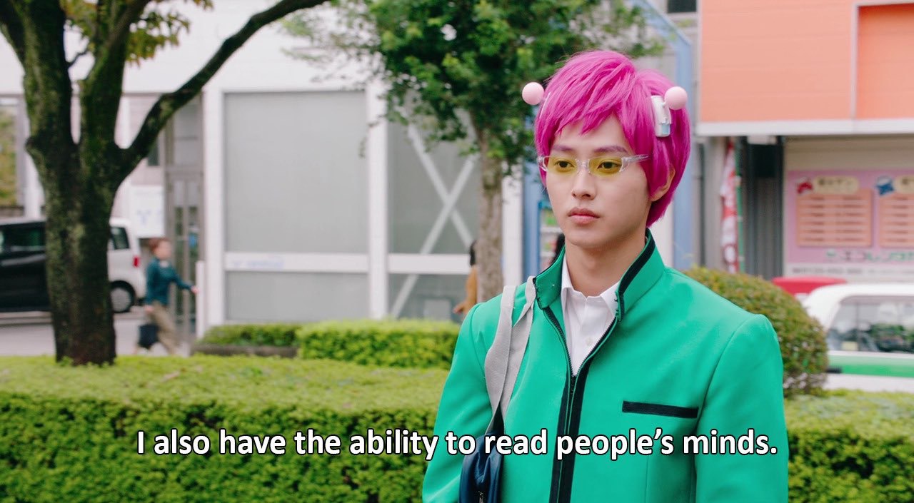 also have the ability to read people’s minds.