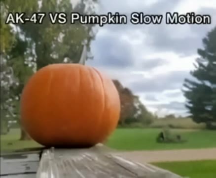 NX VS Pumpkin Slow Motion