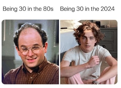 Being 30 in the Being 30 in the 2024