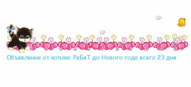 Ore Объявление от котика: РеБяТ до Нового года всего 23 дня