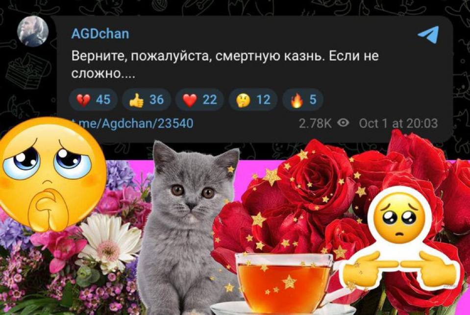 Верните, пожалуйста, смертную казнь. Если не СЛОЖНО....