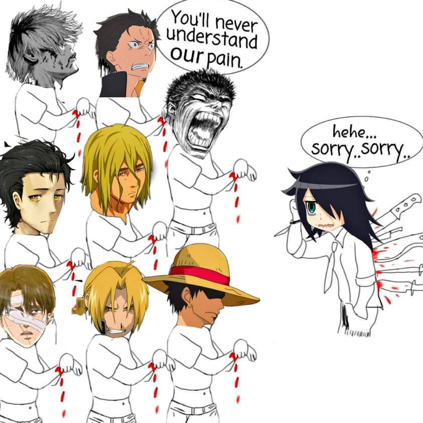 You'll und never erstand pain hehe sorry Sor 4 I mrs