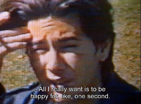 i want is to be арру like, one second