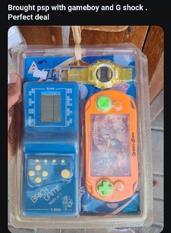 Brought psp with gameboy and С shock Perfect deal я ола, и