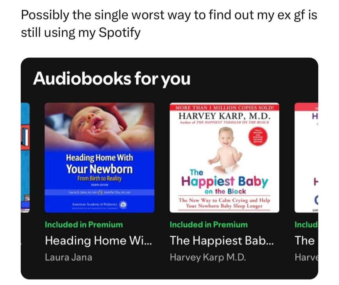Possibly the single worst way to find out my is still using my Spotify Audiobooks for you MORE THAN 1 MILLION COPIES HARVEY KARP. Heading Home With Your Newborn The From Birth to Reality Happiest on t