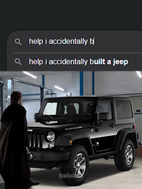 О help i accidentally built a jeep