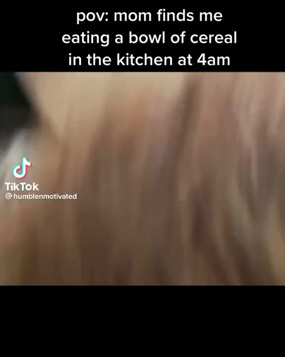 eating а bowl of cereal