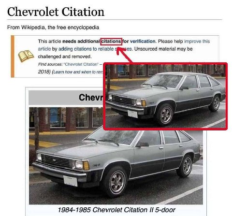 Chevrolet Citation From Wikipedia, the free encyclopedia This article needs additional|citations}for verification. Please help improve this article adding citations to reliable 3 Unsourced material ma