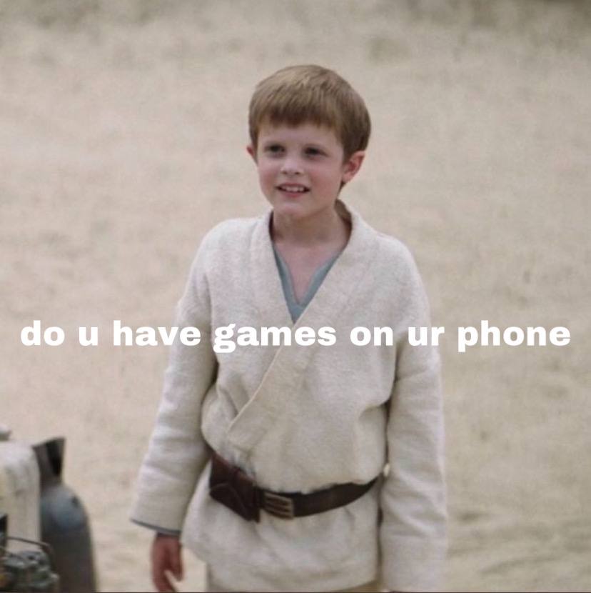 dou have games on phone