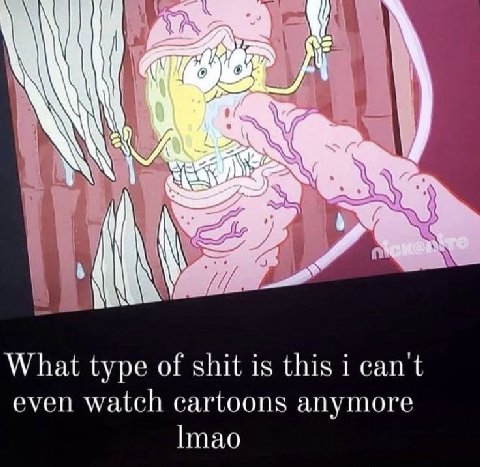 у he i у a) Wes What type of shit is this i can't even watch cartoons anymore lmao