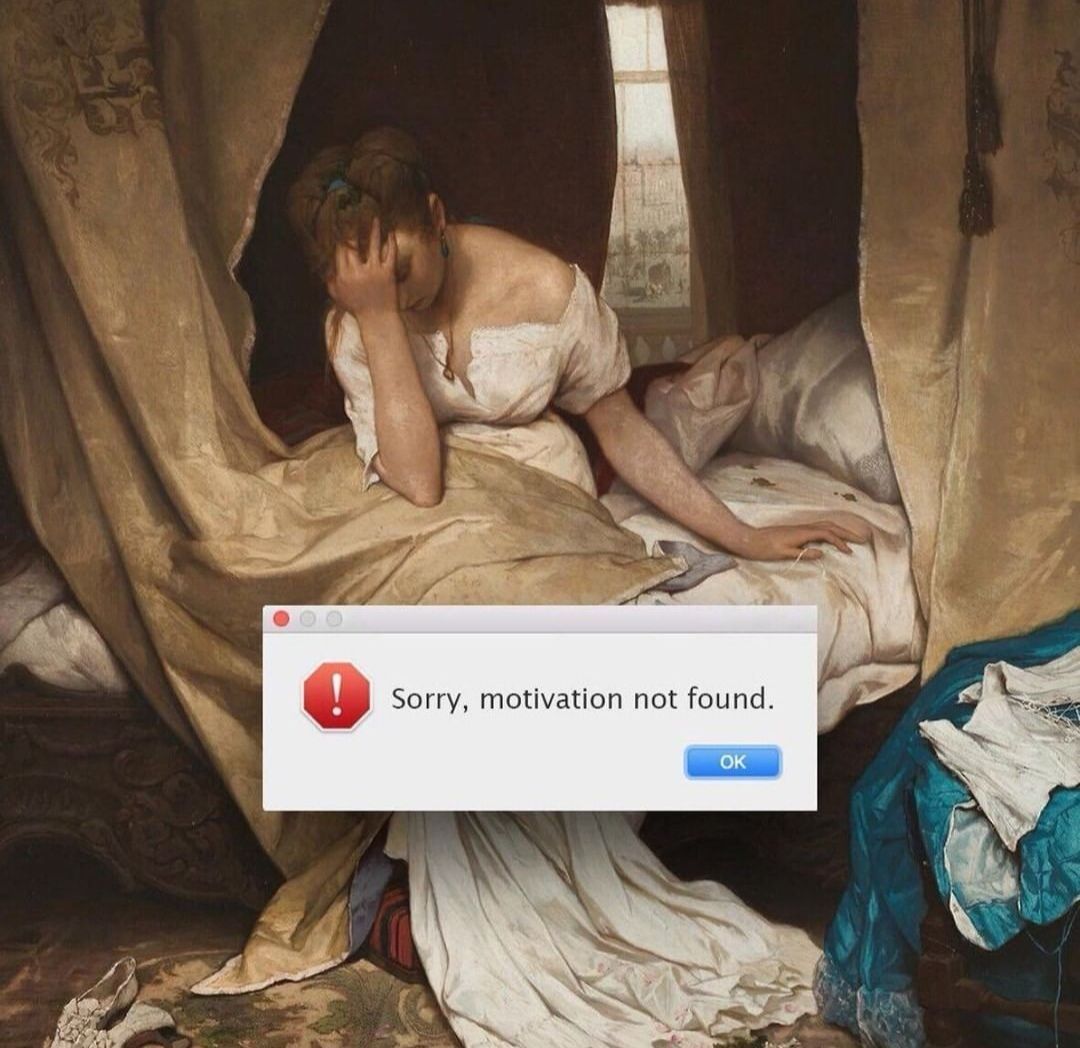 Sorry, motivation not found.