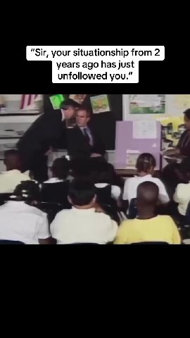 “Sir, your situationship from 2 years ago has just unfollowed you.”
