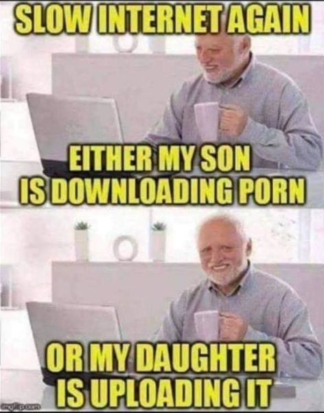 SLOWIINTERNET/AGAIN EITHER, MY, IS DOWNLOADING, PORN OR DAUGHTE