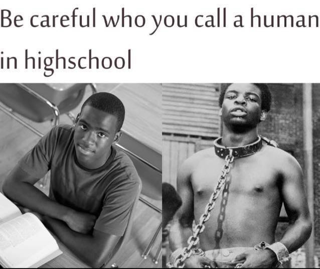 Be careful who you calla human in