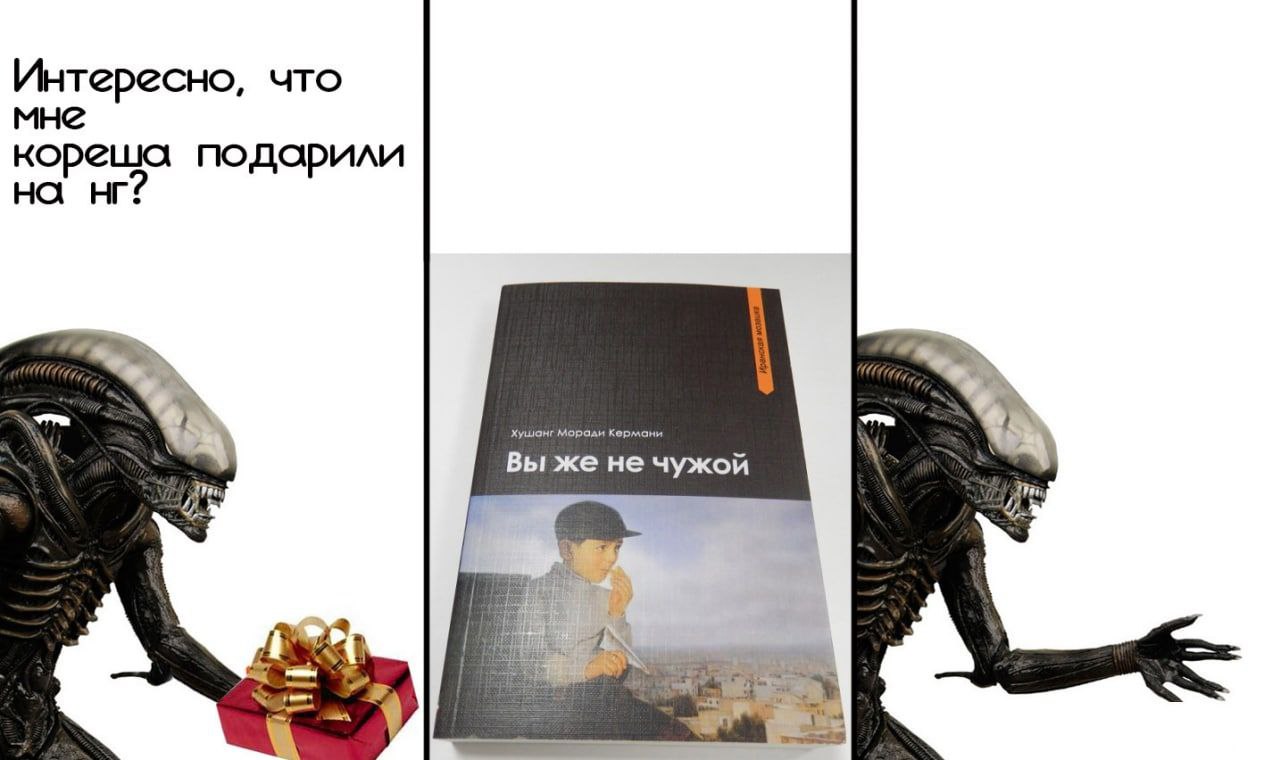 Интересно, что мне кореша подарили Хушанг Моради Кермани Вы же не чужой 7