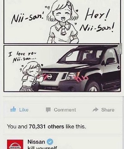 У lace Like Comment Share You and 70,331 others like this. Nissan Lill