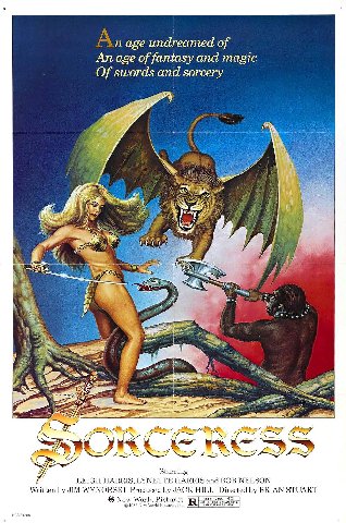 Колдунья (1982)

Ожидал большего (вернее эээ меньшего, но более веселого и смешного) с таким-то синопсисом, но в целом получилось не очень запоминающееся (я уже к концу все забыл) фэнтези об избранных