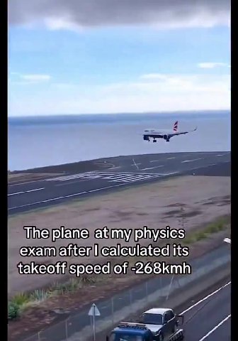 _ The plane) atimyiphysics exam after |'calculated|its тпе]р!апеантурну$ | " takeoff/speed of -268kmh examiafter | calculatedjits,” = takeoff speediof-268kmhi ~ Thejplane at my-physics 4