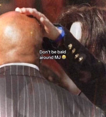 Don't be bald around