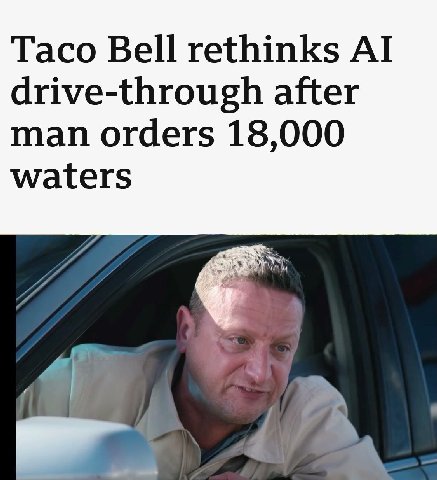 Taco Bell rethinks А] drive-through after man orders 18,000 waters 4]