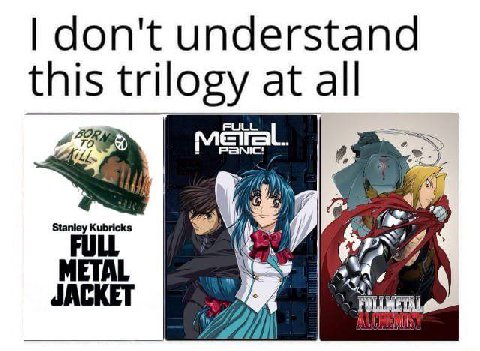 don't understand this trilogy at all Stanley Kubricks FULL METAL 7