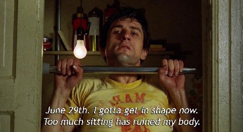 June gotta get in shape now. Too much sitting has ruined my body.
