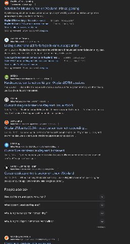Reddit r/linux_gaming 2 адо Solution for Mouse cursor Wayland r/linux_gaming If you're taking about the mouse cursor not being visibly moved a Steam controller configuration gamescope is also a workar