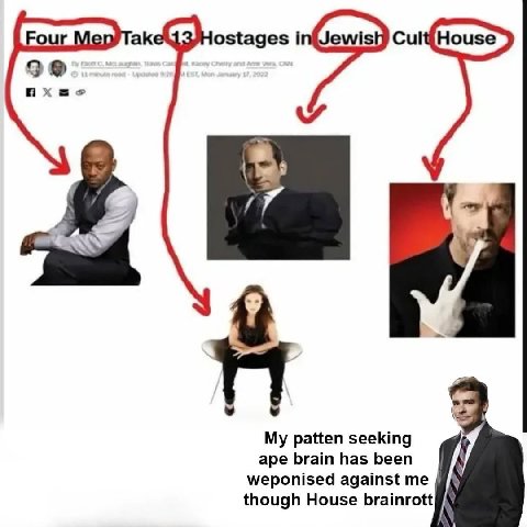 |Еоиг ostages Cult 9® я у My patten seeking ape brain has been weponised against me though House brainrott