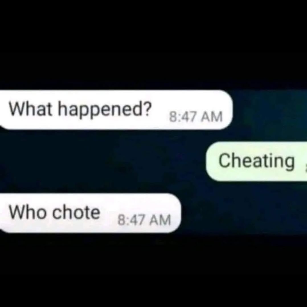 What happened?