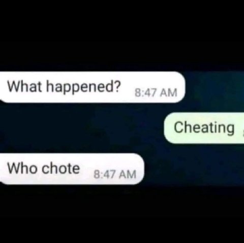 What happened?
