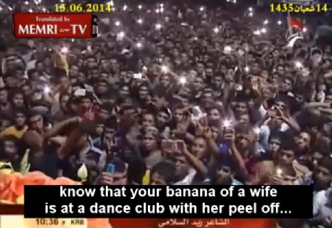 on A that your banana of a wife КАВ is at a dance club with her peel off