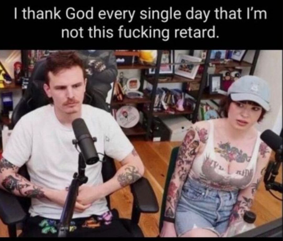 thank God every single day that not this fucking retard. о лее. 4 А A