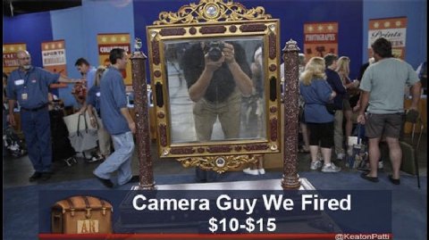 к Сатега Guy We Fired $10-$15