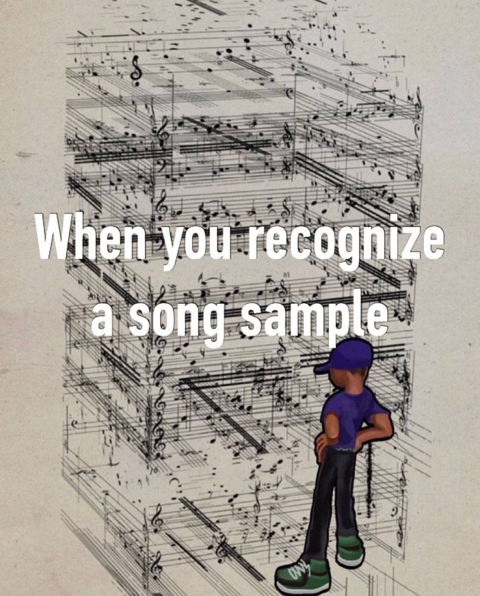 When you recognize а song sample