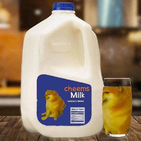 a cheems Milk *ALWAYS FRESH а Nutrition Facts у