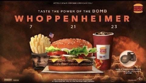 BURGER TASTE THE POWER OF THE BOMB KING 21 23 ING vey a= СНА! ORDER! WITH EVE Rights Reserved. 2023 Net the King