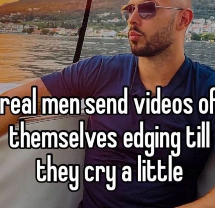 real videos of themselves edging till they cry alittle