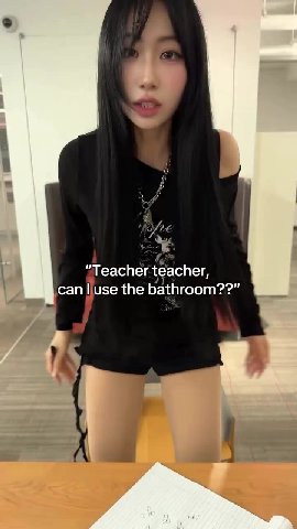 “Teacher teacher, can ljuse the bathroom??”