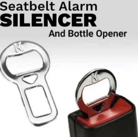 Seatbelt Alarm SILENCER And Bottle Opener