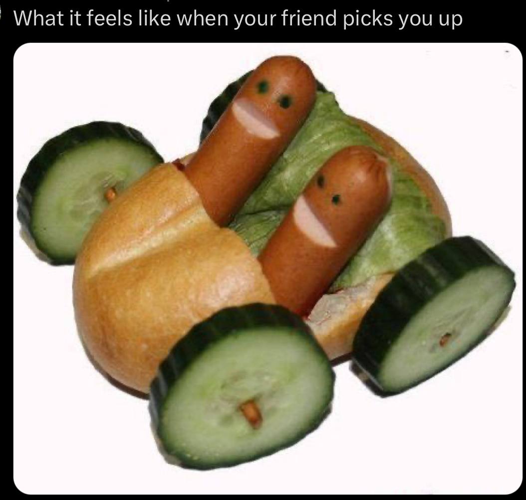 What it feels like when your friend picks you up 4
