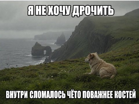 Я НЕКОЧУ ДРОЧИТЬ ВНУТРИ СЛОМАЛОСЬ ЧЁТО ПОВАЖНЕЕ КОСТЕЙ