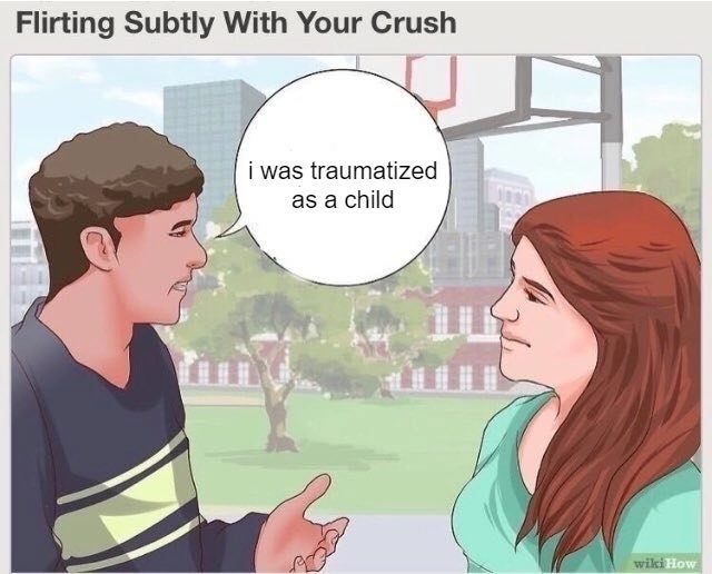 Flirting Subtly With Your Crush i was traumatized as a child 4 wiki