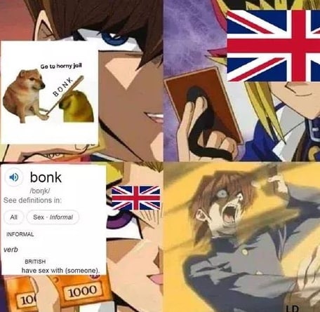 to horny 4) bonk detir Sin All Sex Informa! А INFORMAL verb BRITISH have sex with 10
