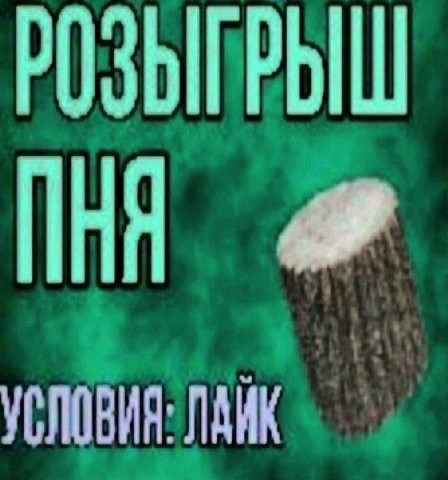 РОЗЫГРЫШ УСЛОВИЯ. ЛАИК