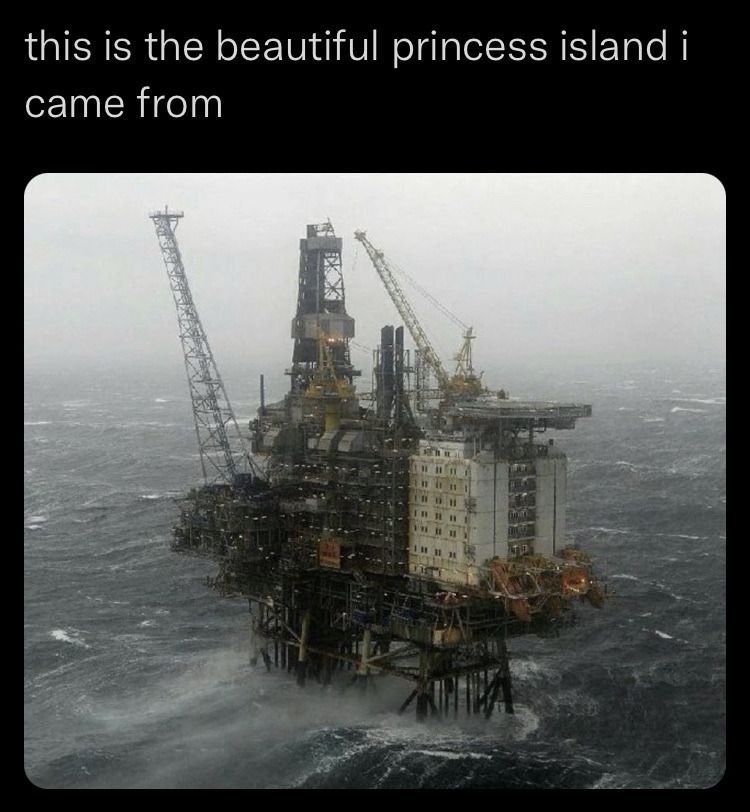 this is the beautiful princess island came from