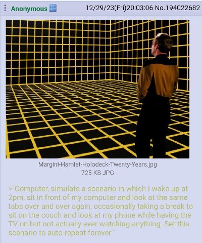Anonymous 12/29/23(Fri)20:03:06 No.194022682 SSS Margini-Hamlet-Holodeck-Twenty-Years.jpg 725 JPG