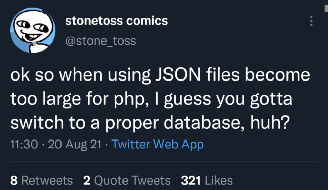 JSON niggas BTFO'd