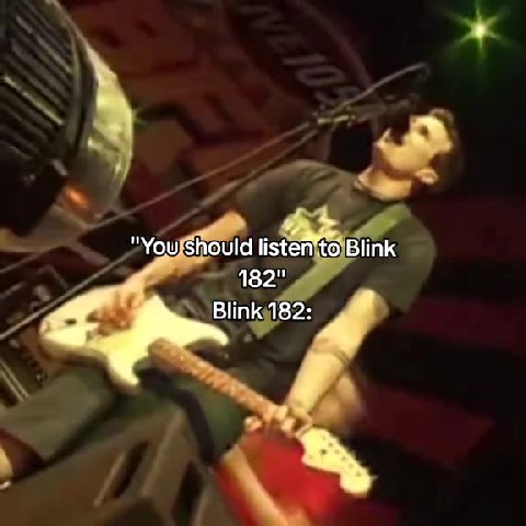 *, "You shouldllisten to Blink = _"YousShould listenttoBlink
